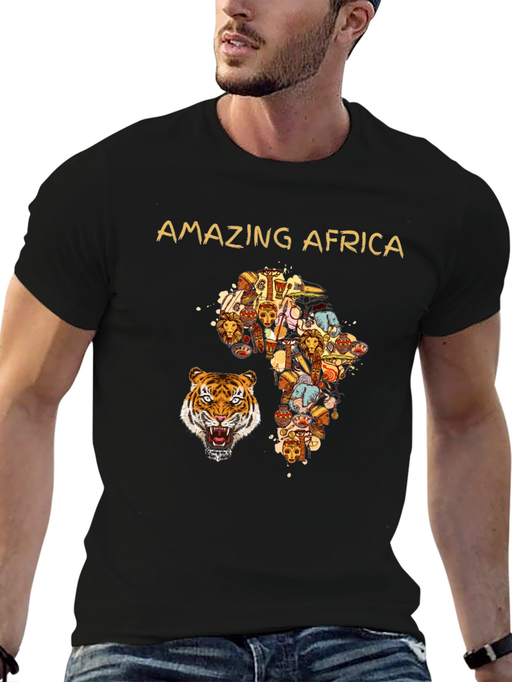 Amazing Africa Graphic T-Shirt