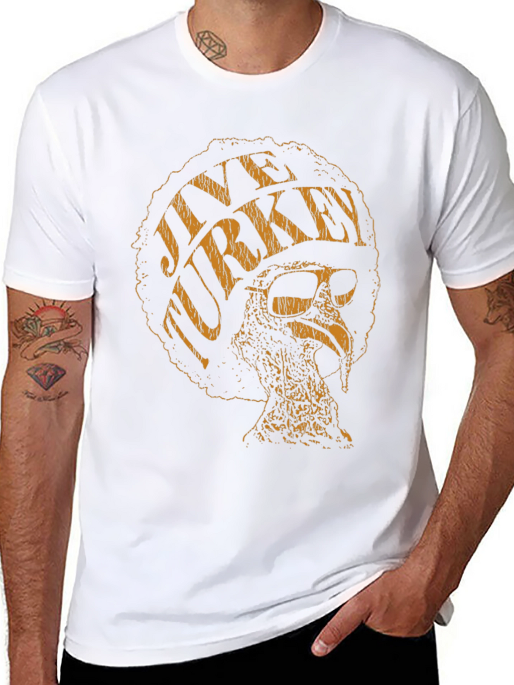 Jive Turkey T-Shirt - Retro Thanksgiving Tee
