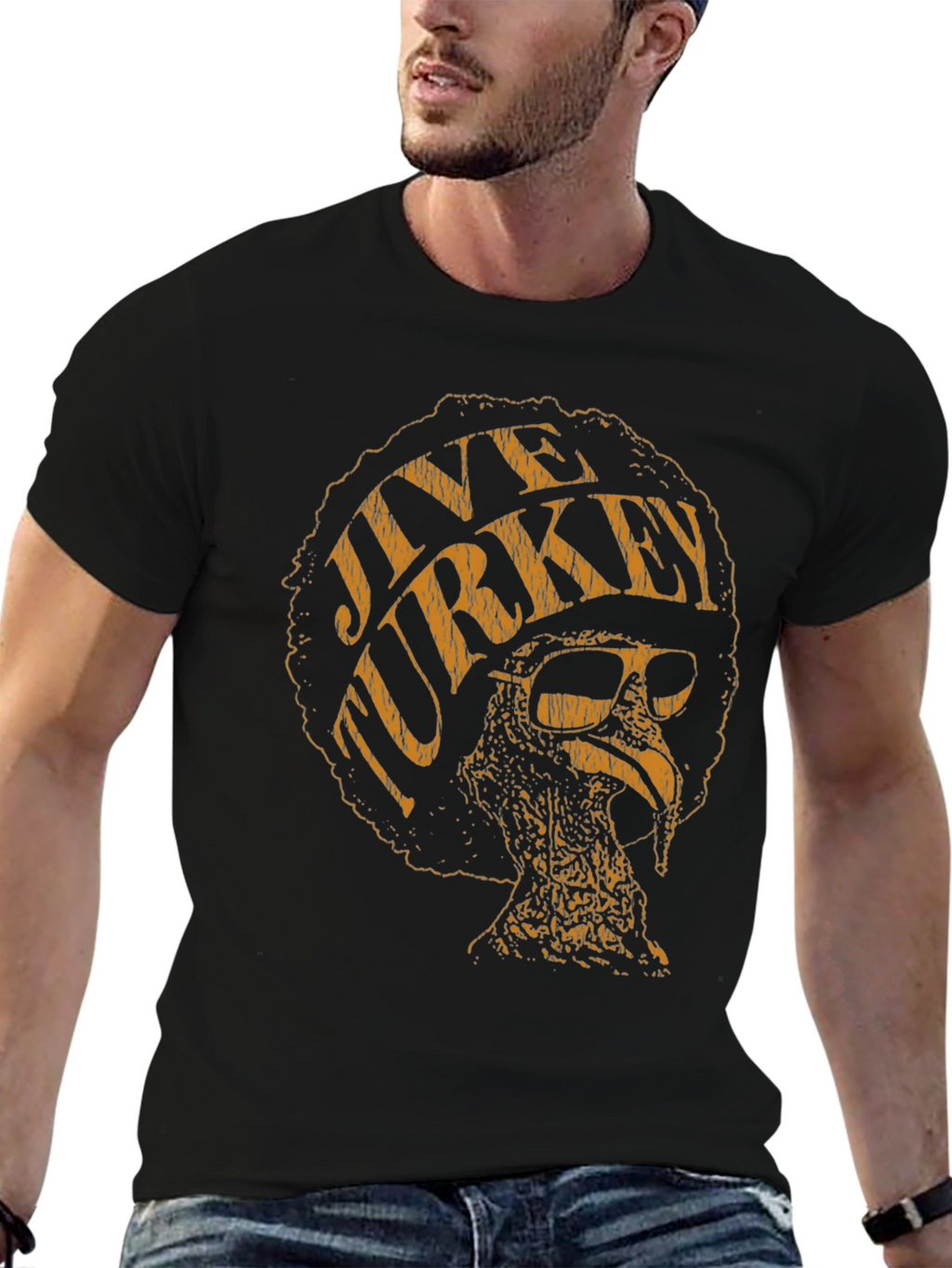 Jive Turkey T-Shirt - Retro Thanksgiving Tee