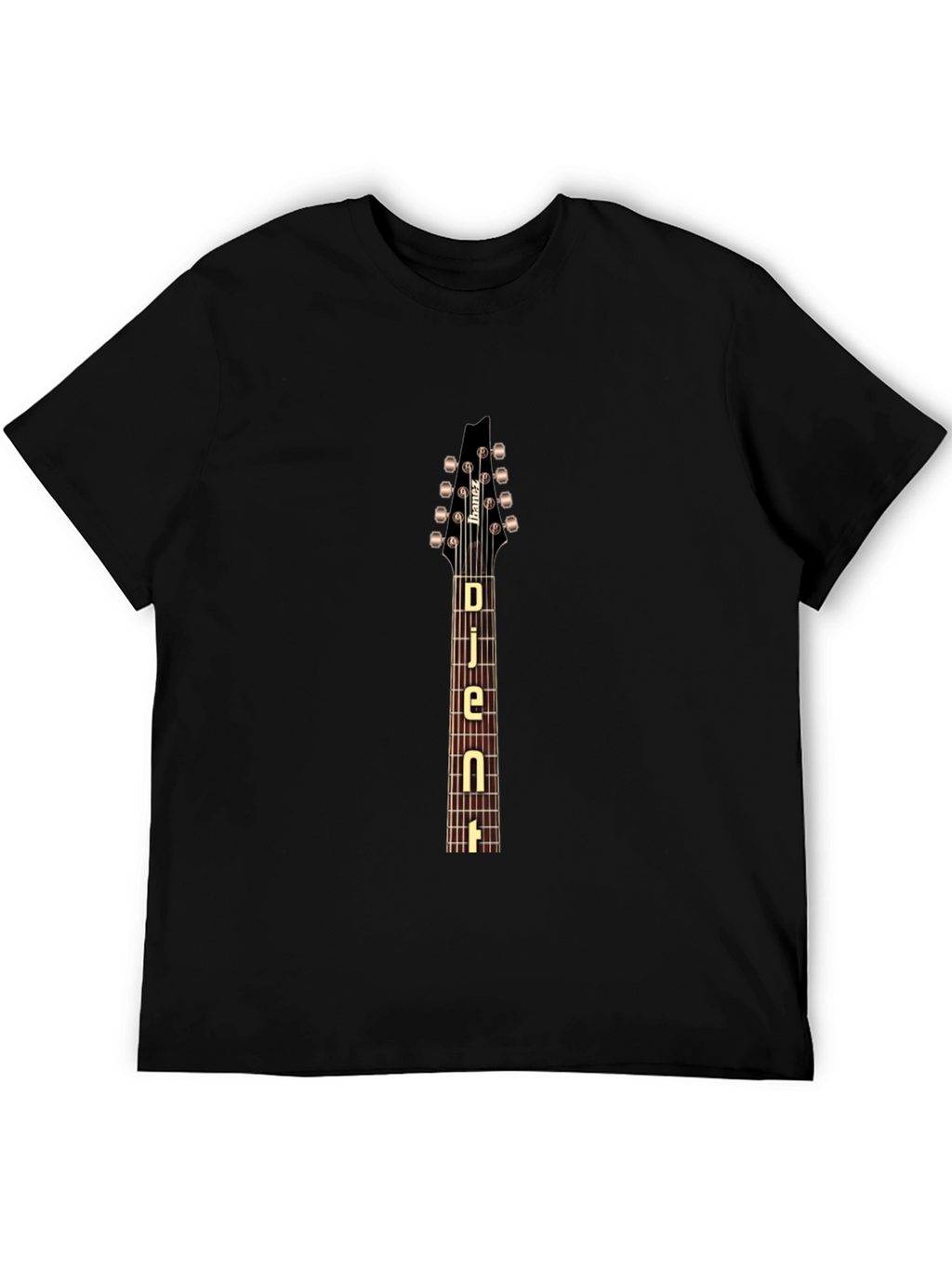 Djent Guitar Black T-Shirt