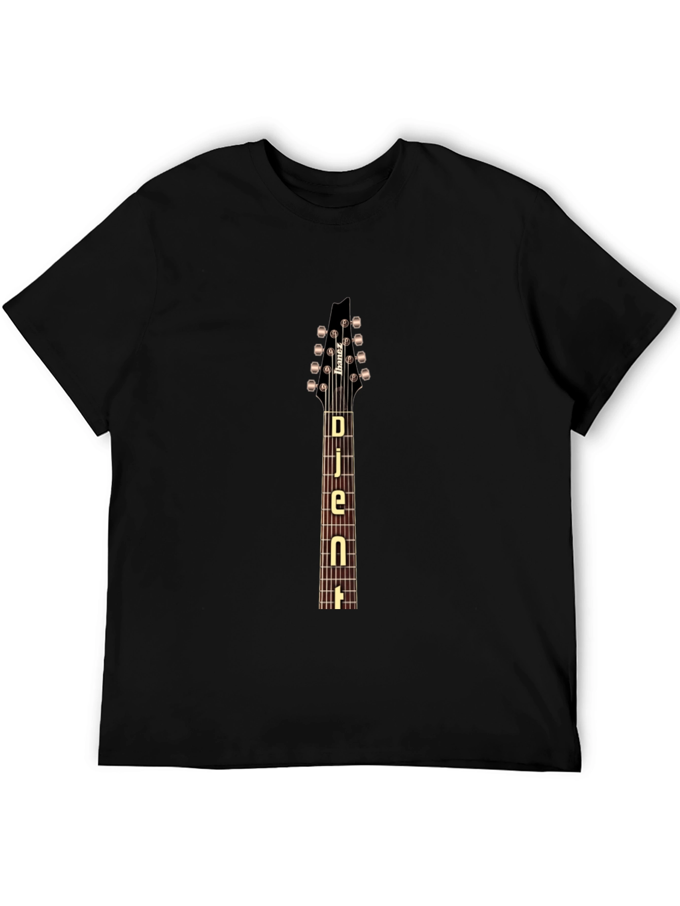 Djent Guitar Black T-Shirt