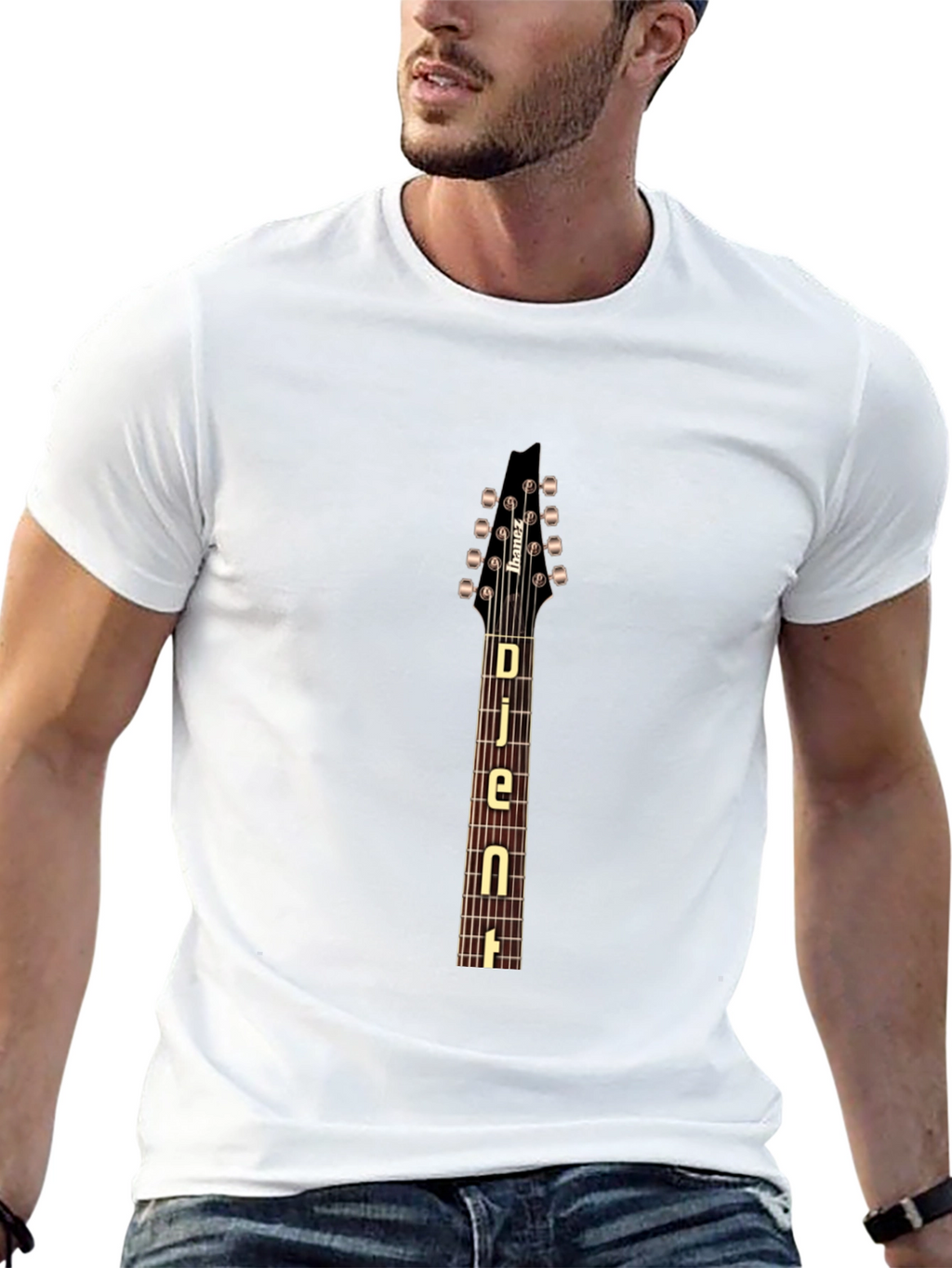 Djent Guitar Black T-Shirt