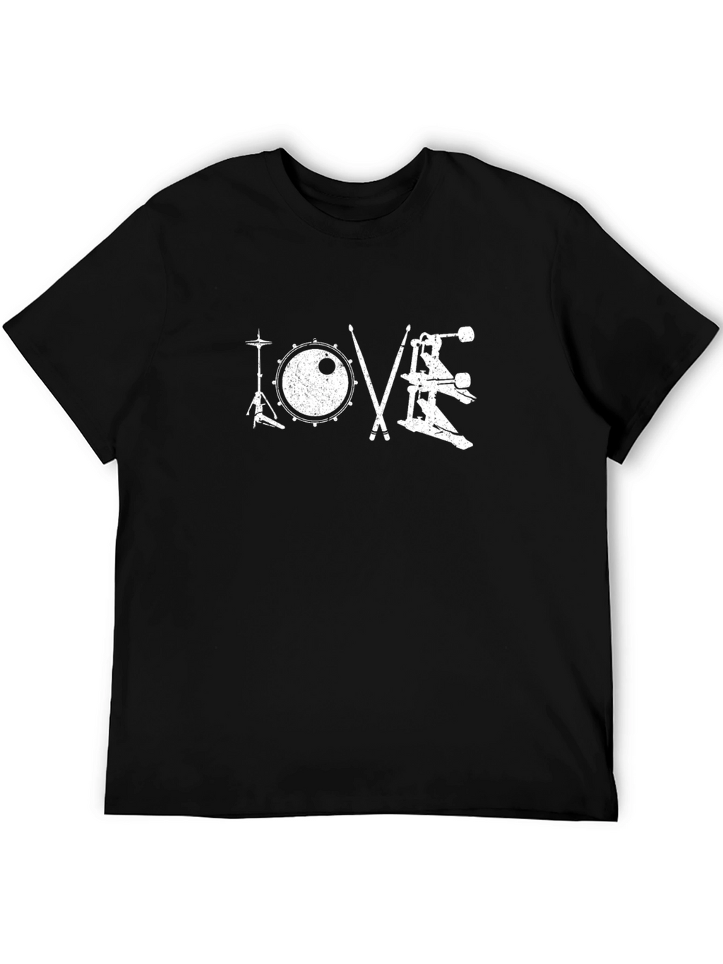 Drummers Love T-Shirt - Music Lover Tee