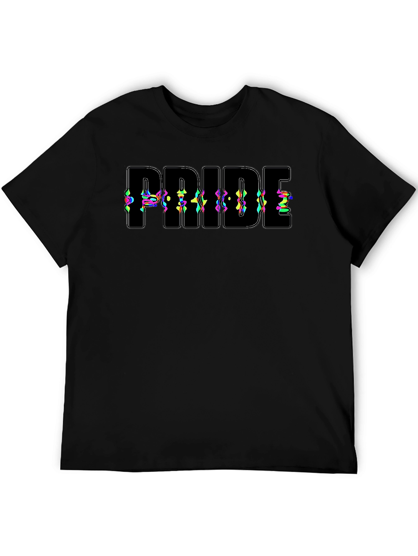 Pride T-Shirt - Bold Graphic Black Tee