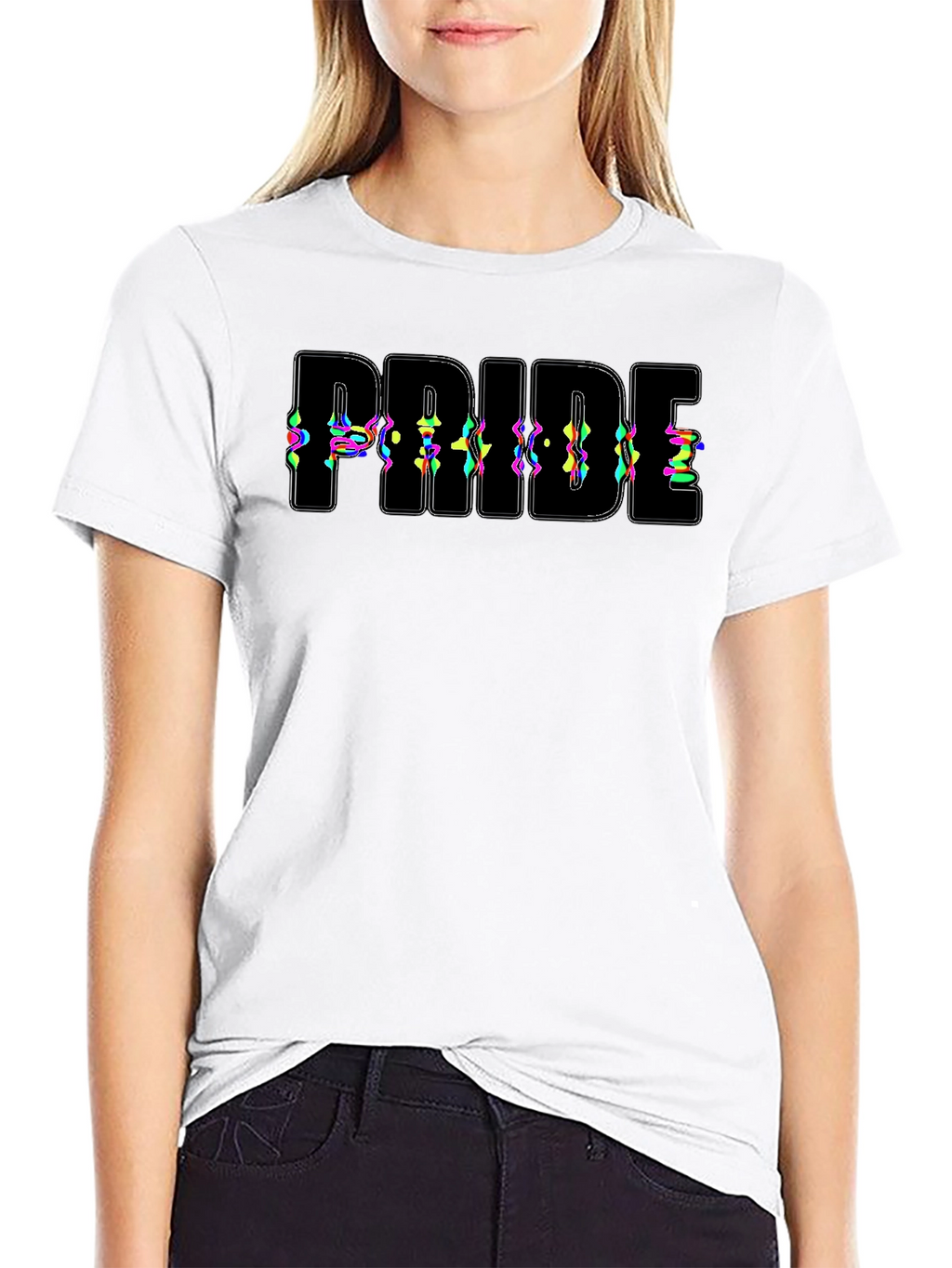 Pride T-Shirt - Bold Graphic Black Tee