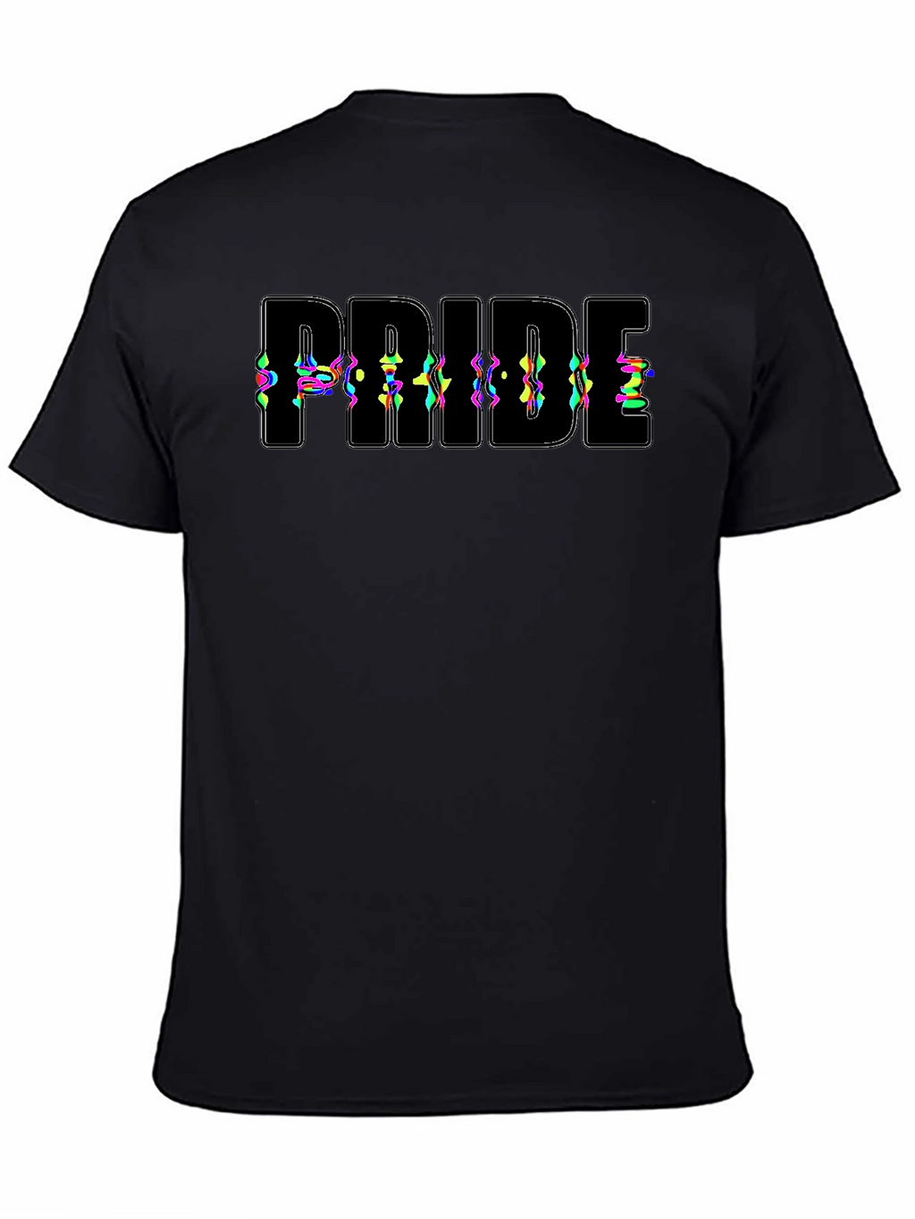 Pride T-Shirt - Bold Graphic Black Tee