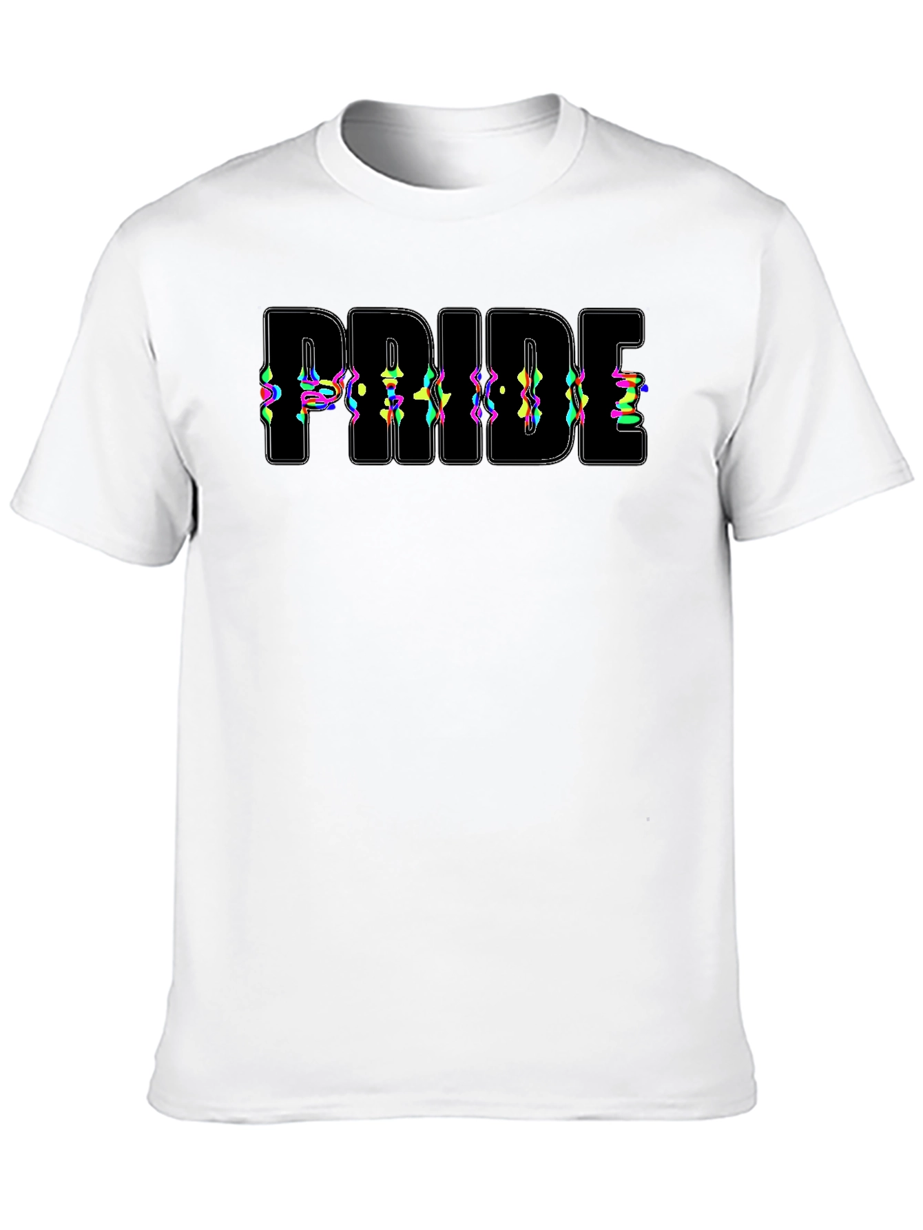 Pride T-Shirt - Bold Graphic Black Tee