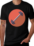 Workout Graphic T-Shirt - Gym Life Style