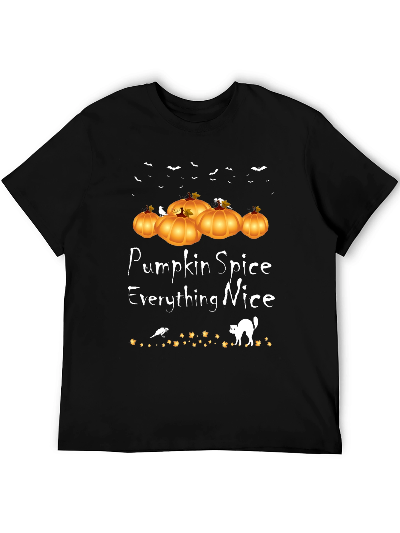 Pumpkin Spice Everything Nice Halloween T-Shirt