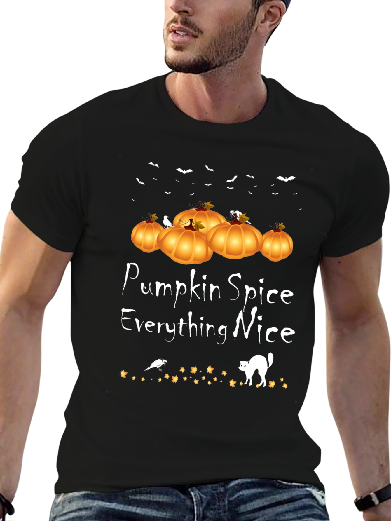 Pumpkin Spice Everything Nice Halloween T-Shirt