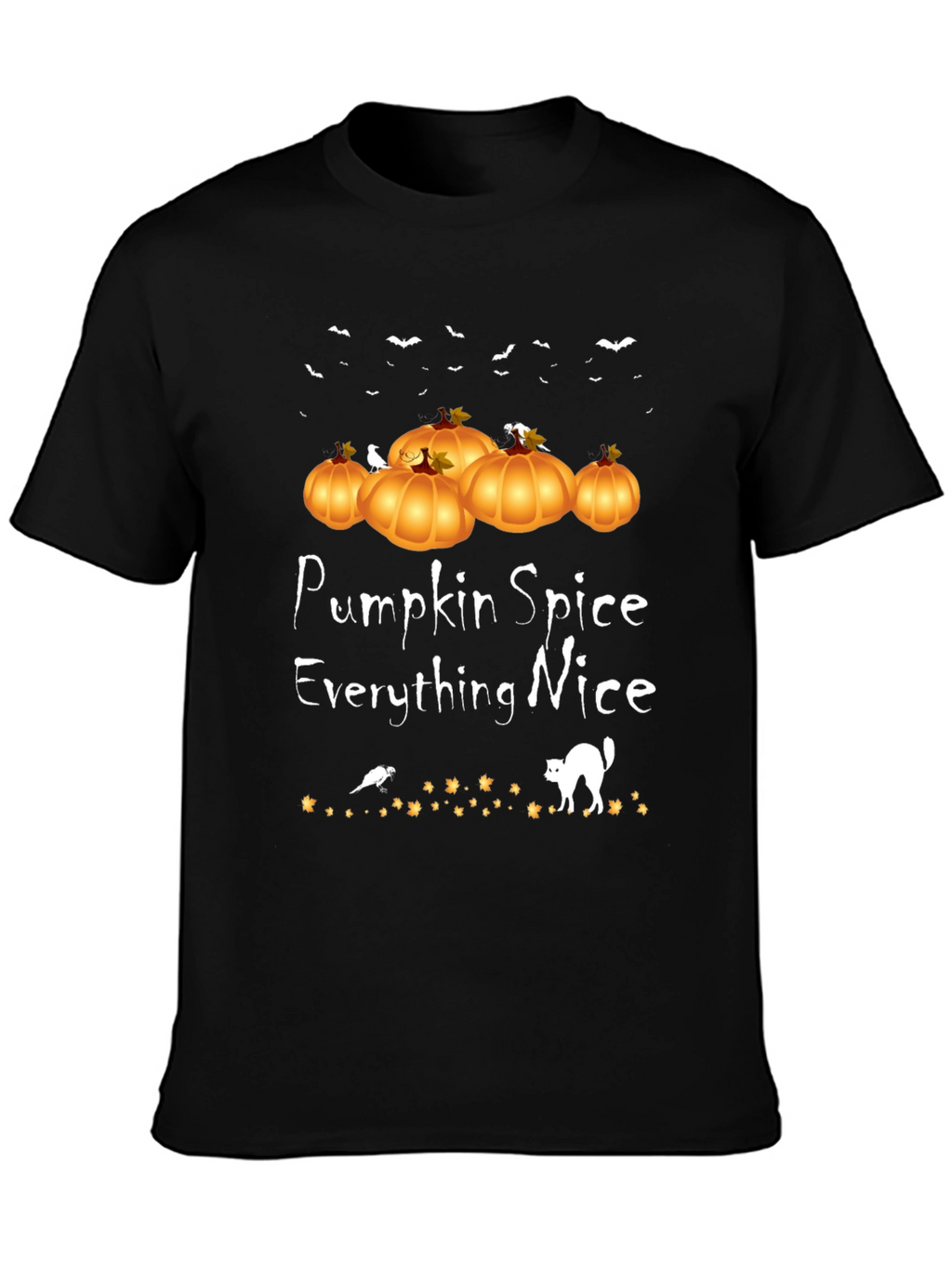 Pumpkin Spice Everything Nice Halloween T-Shirt