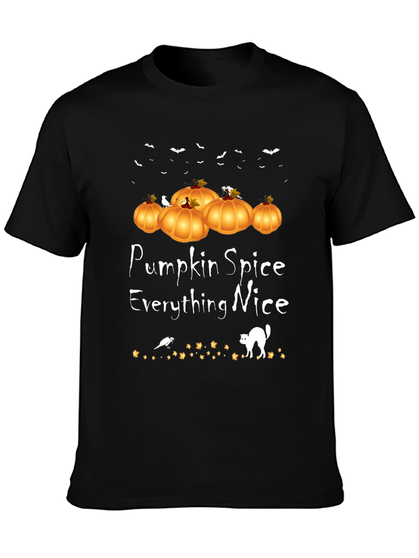 Pumpkin Spice Everything Nice Halloween T-Shirt