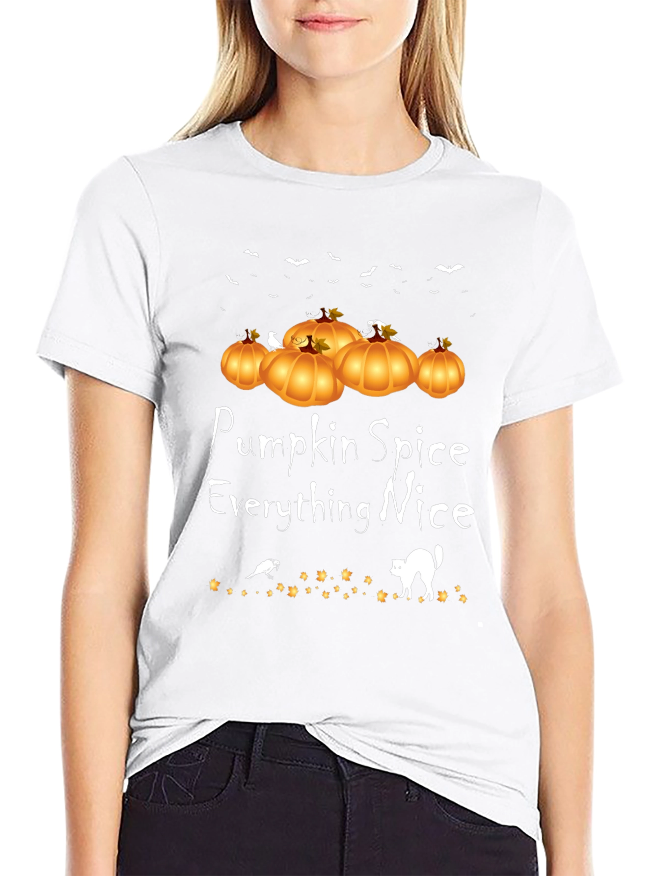Pumpkin Spice Everything Nice Halloween T-Shirt