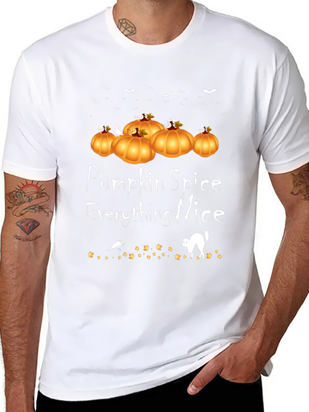 Pumpkin Spice Everything Nice Halloween T-Shirt