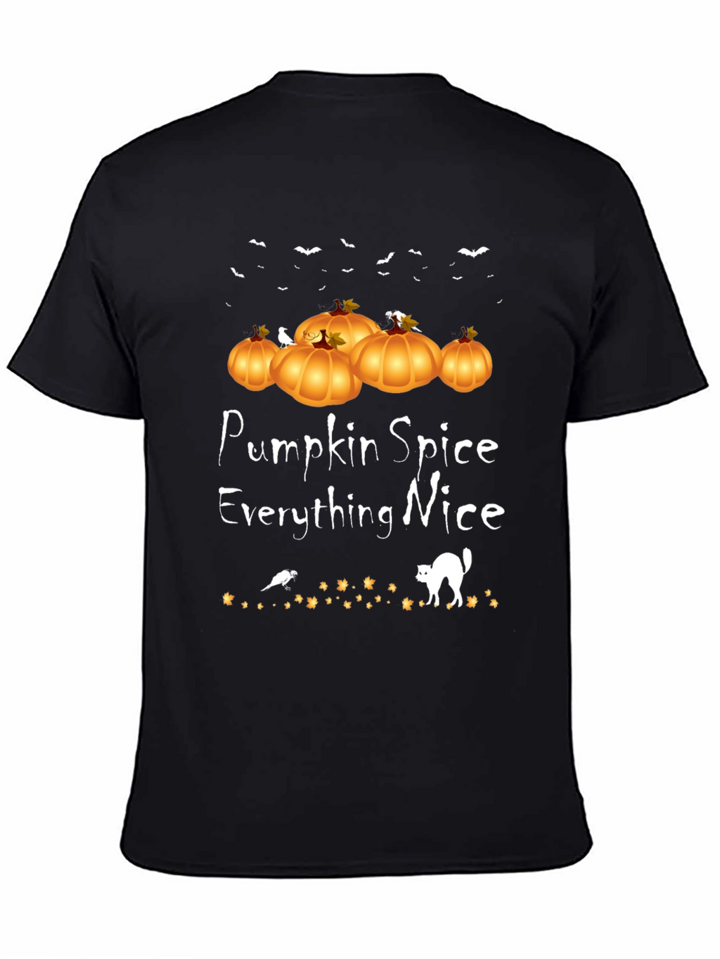 Pumpkin Spice Everything Nice Halloween T-Shirt