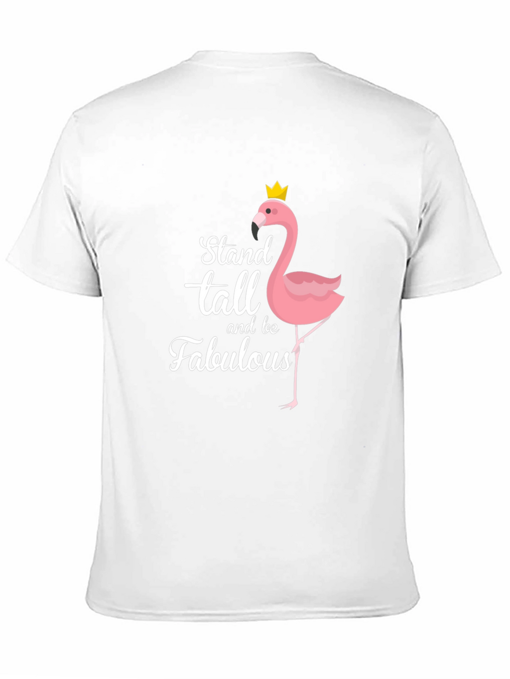 Stand Tall Flamingo Graphic Tee