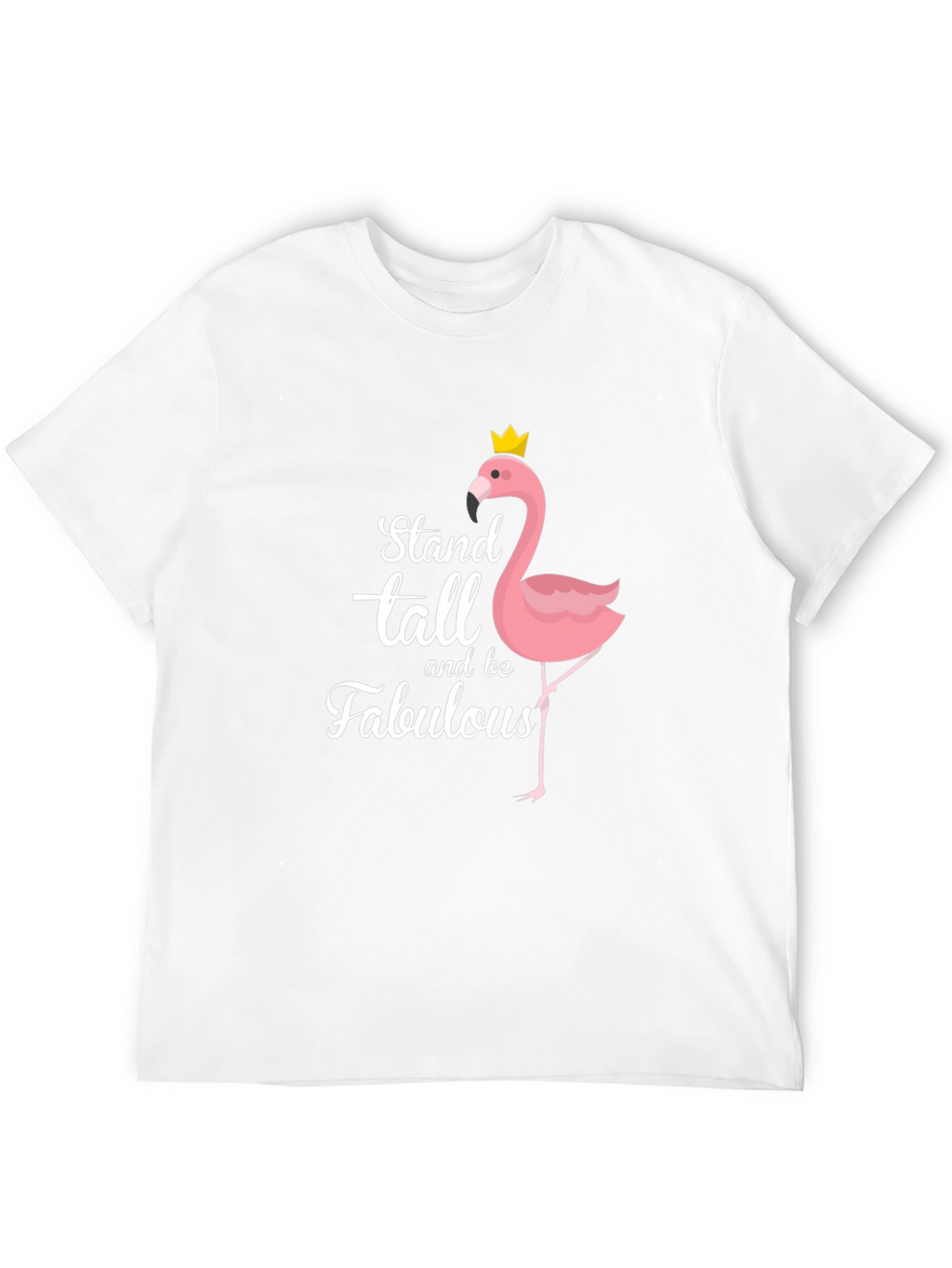 Stand Tall Flamingo Graphic Tee