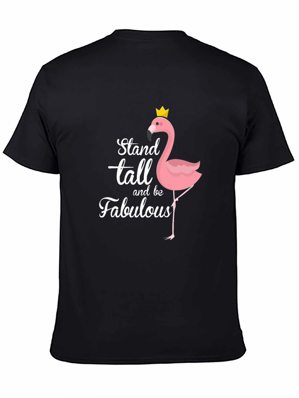 Stand Tall Flamingo Graphic Tee