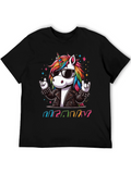 Rockstar Unicorn Graphic Tee