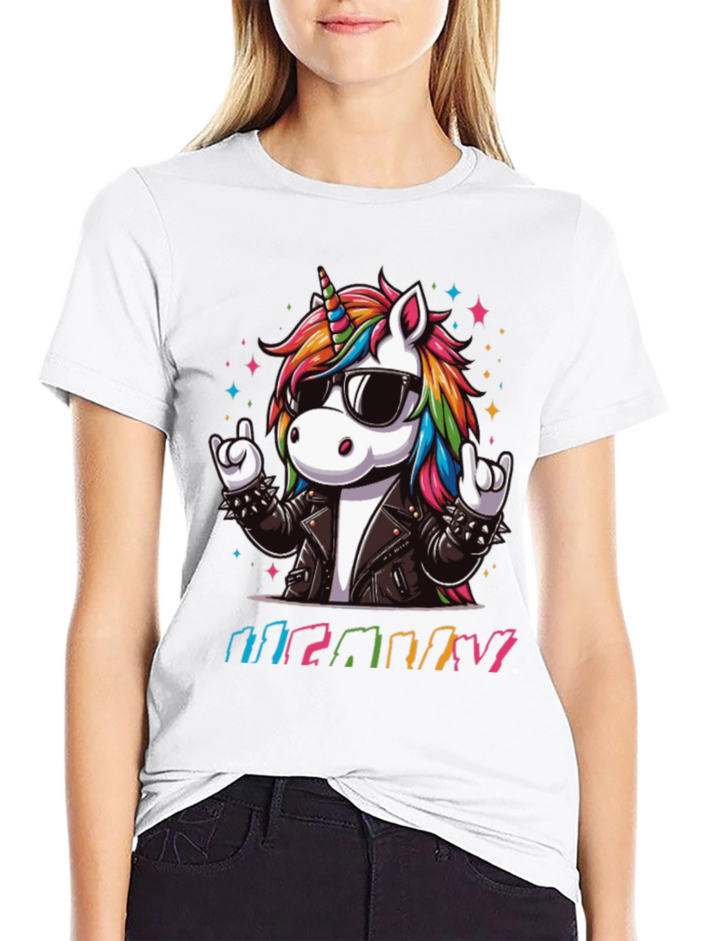 Rockstar Unicorn Graphic Tee