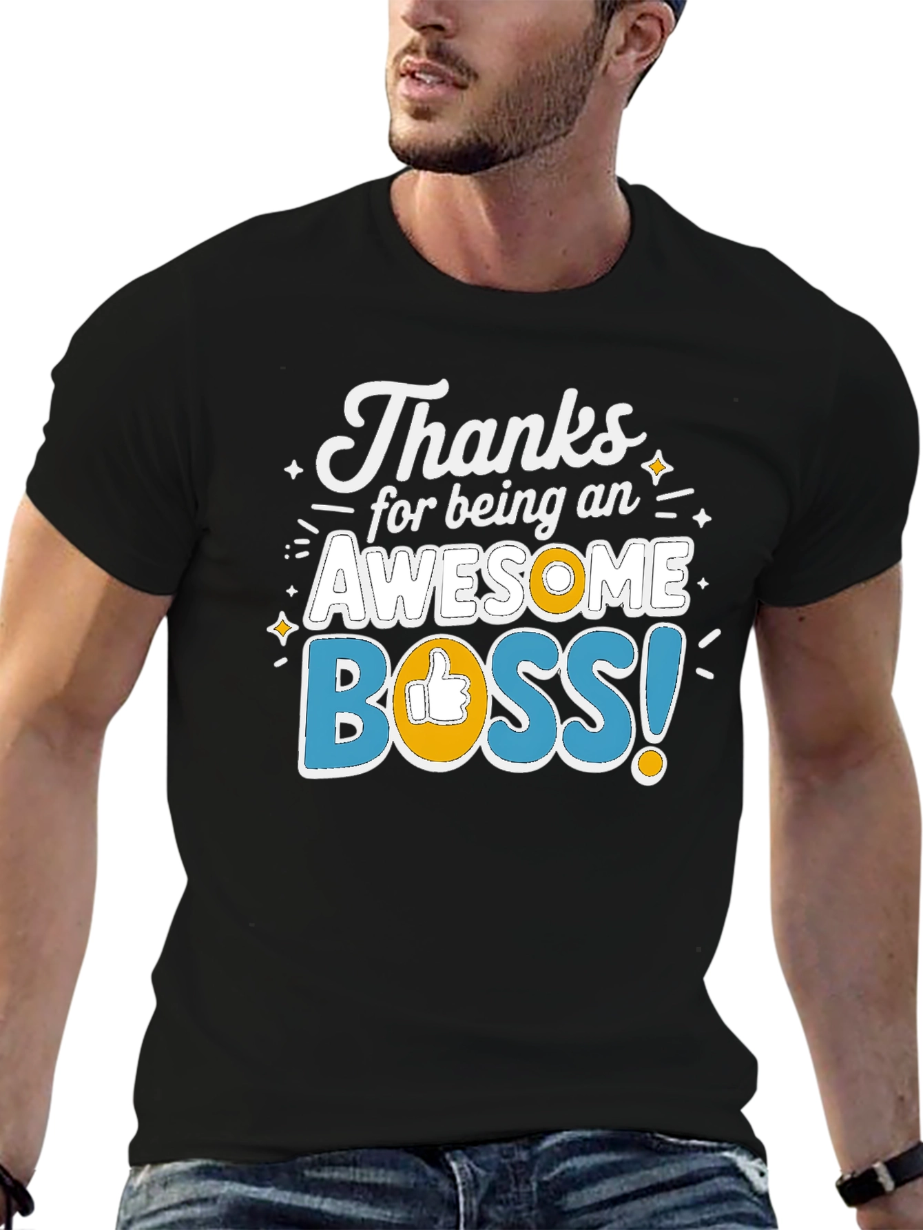 Awesome Boss Graphic Tee - Great Gift!