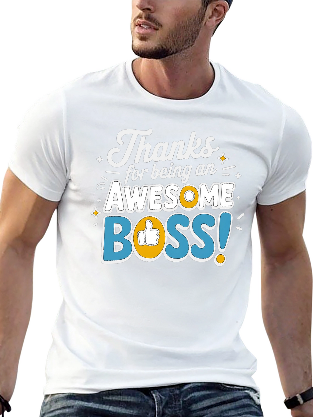 Awesome Boss Graphic Tee - Great Gift!