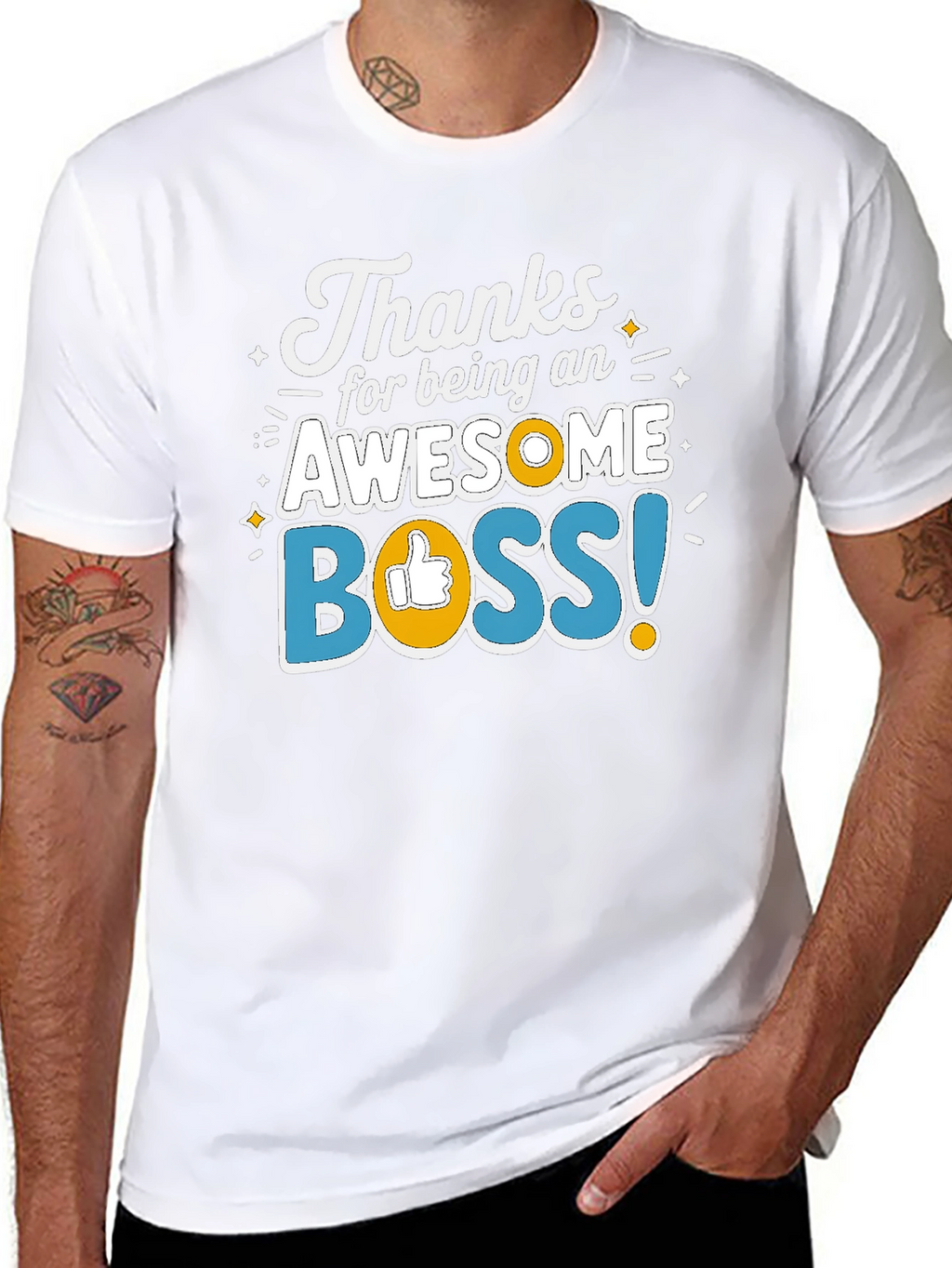 Awesome Boss Graphic Tee - Great Gift!