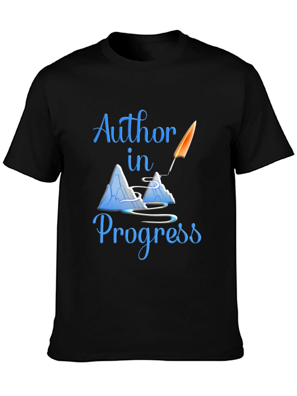 Author In Progress Graphic T-Shirt