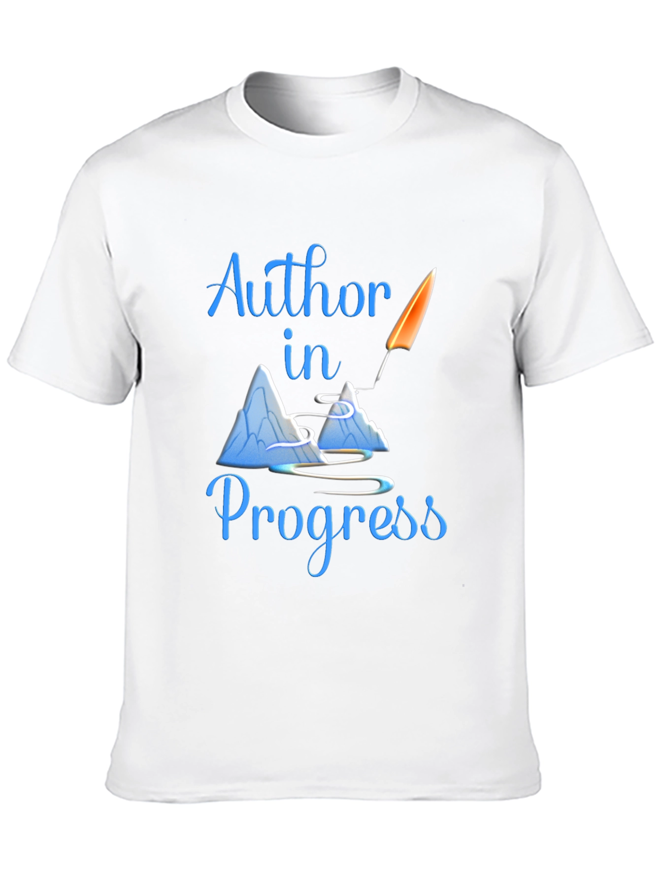 Author In Progress Graphic T-Shirt