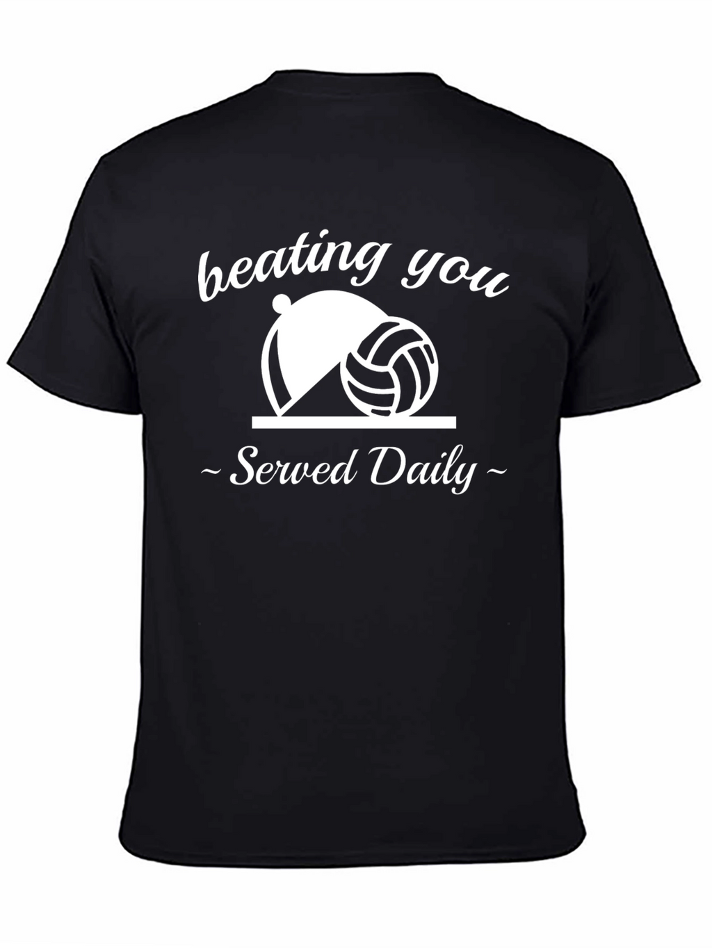 Beating You Served Daily Black T-Shirt