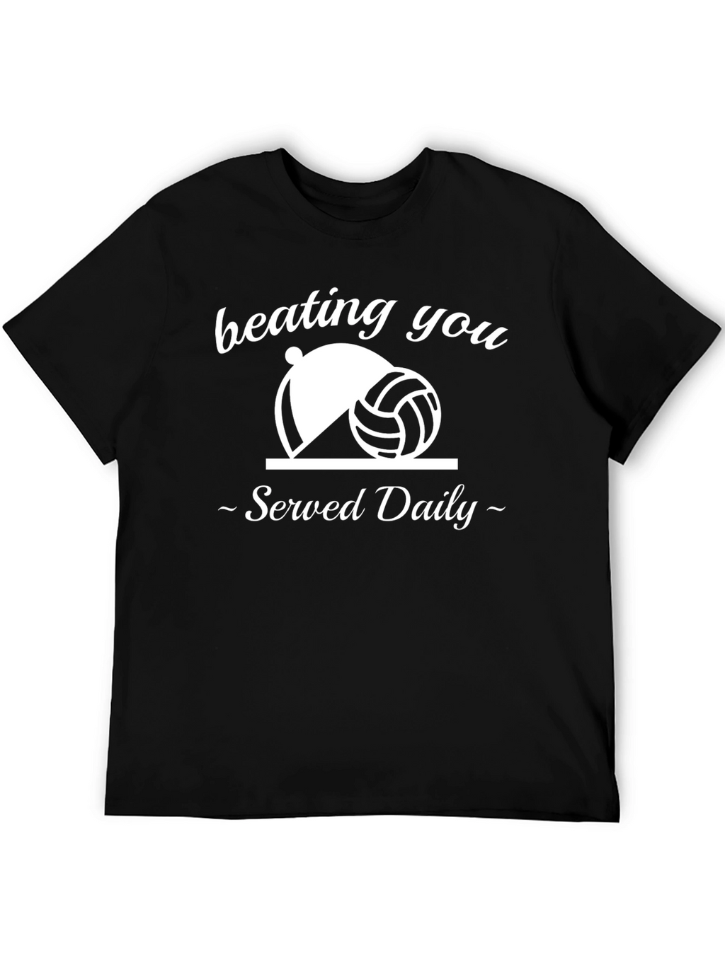 Beating You Served Daily Black T-Shirt