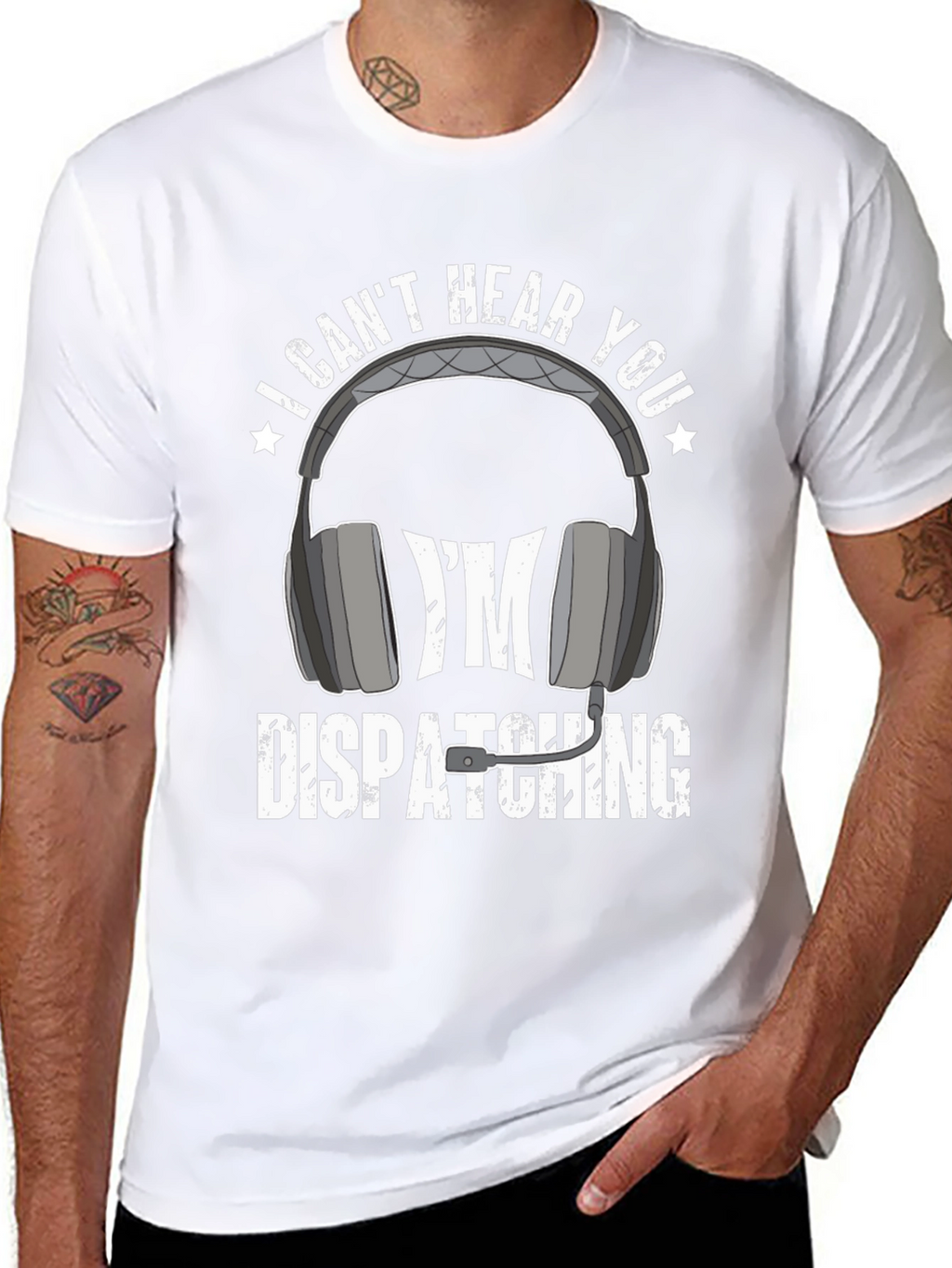 Dispatcher T-Shirt - I Cant Hear You Tee