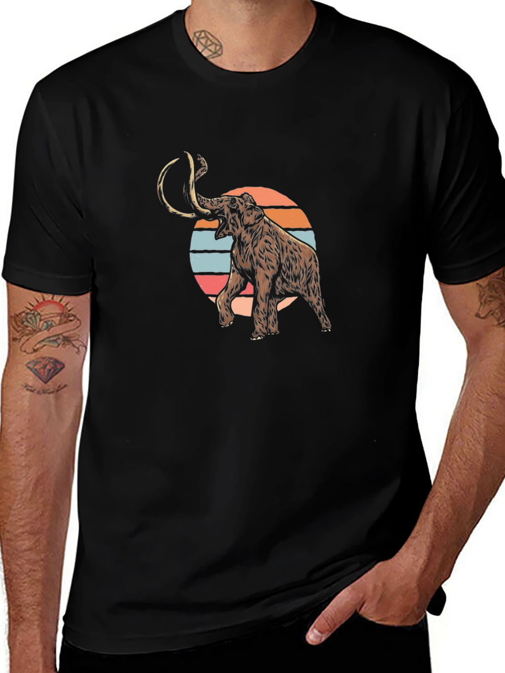 Mammoth Sunset Graphic Tee - Retro Style T-Shirt