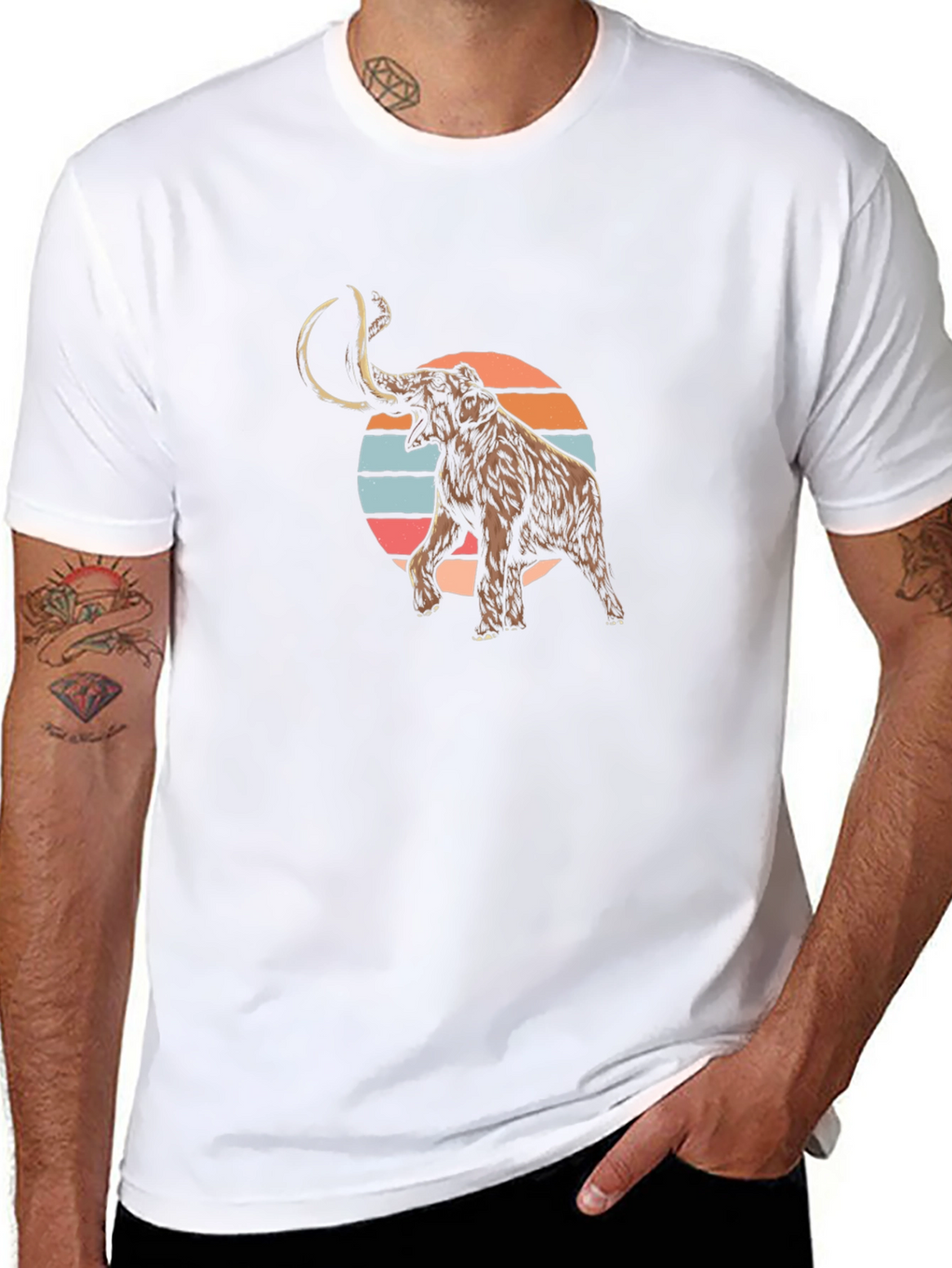 Mammoth Sunset Graphic Tee - Retro Style T-Shirt