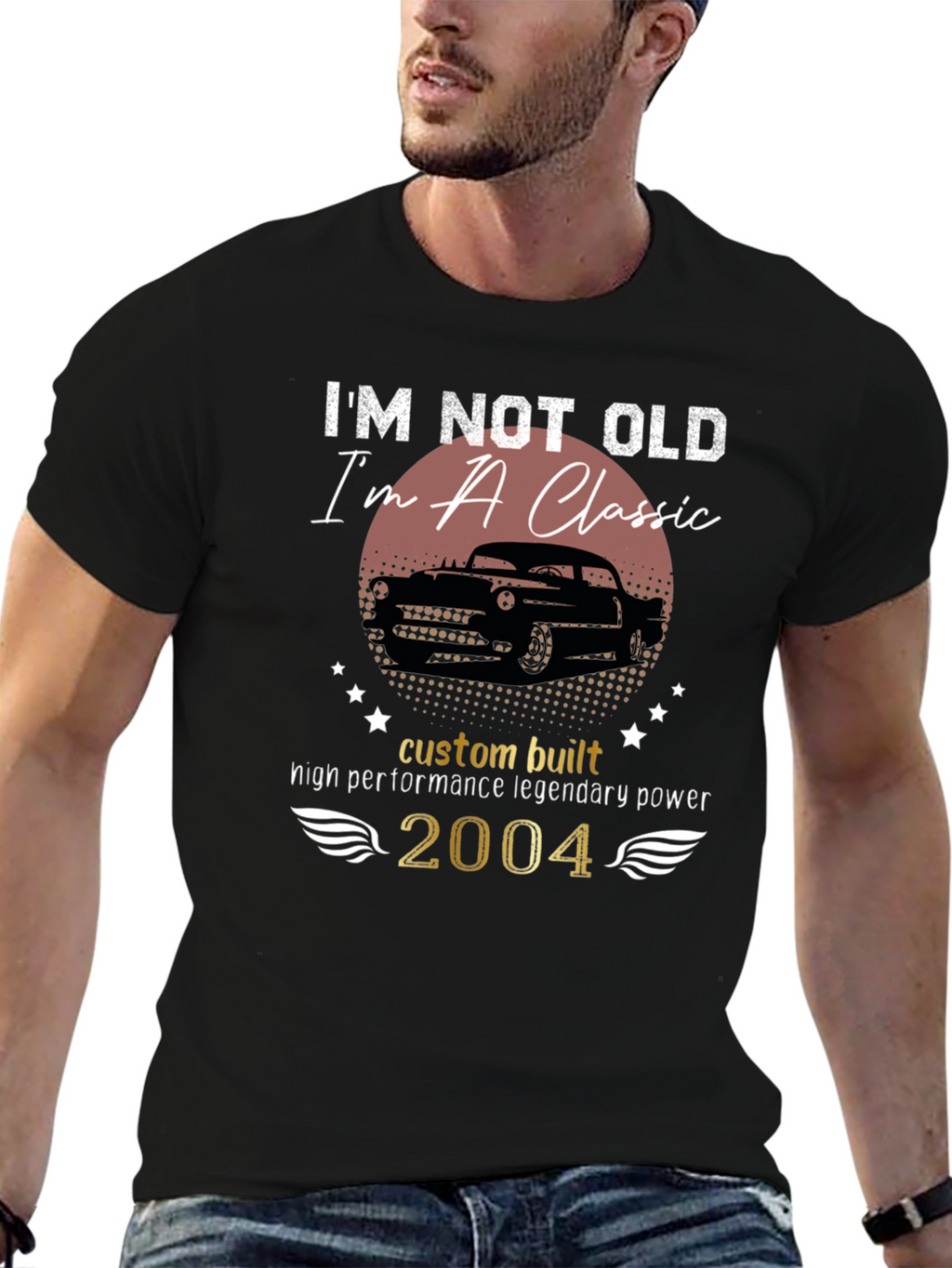 Classic Car Graphic T-Shirt - Limited Edition