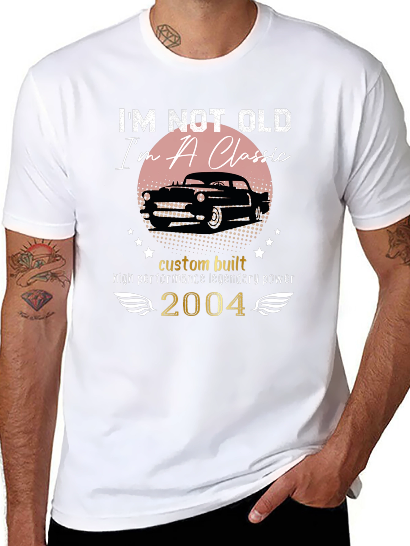 Classic Car Graphic T-Shirt - Limited Edition