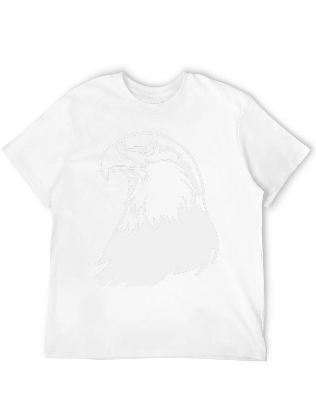 Bold Eagle Graphic Tee - Black