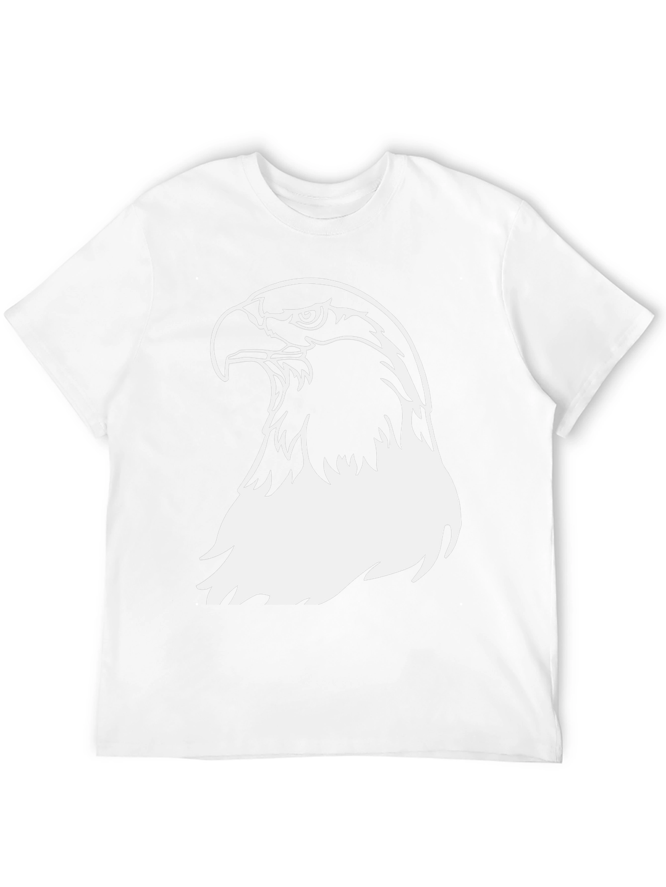 Bold Eagle Graphic Tee - Black