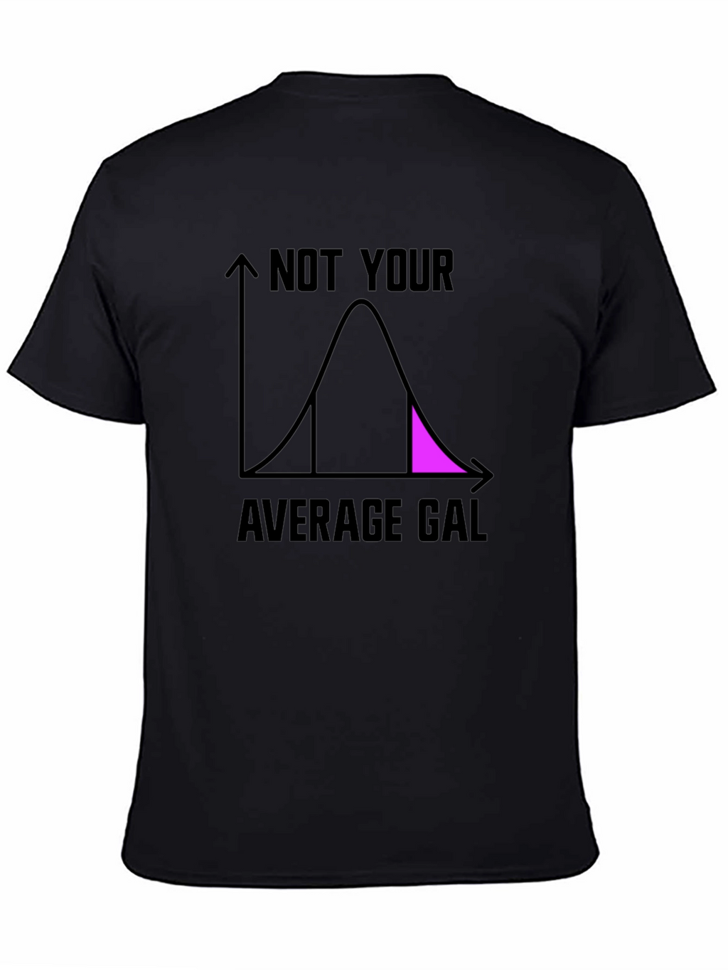 Not Your Average Gal T-Shirt - Fun Statistician Tee
