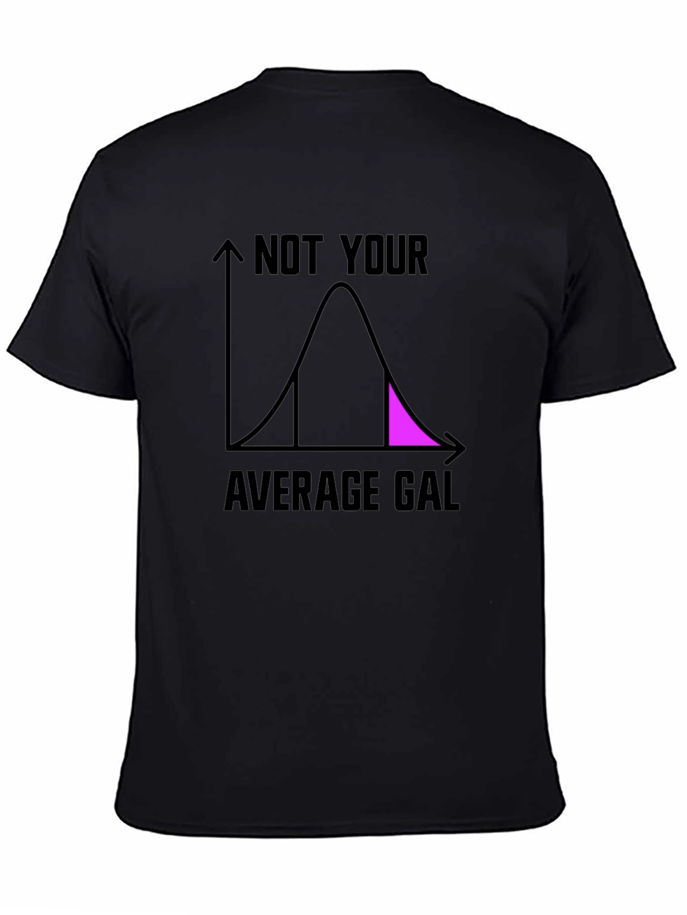 Not Your Average Gal T-Shirt - Fun Statistician Tee
