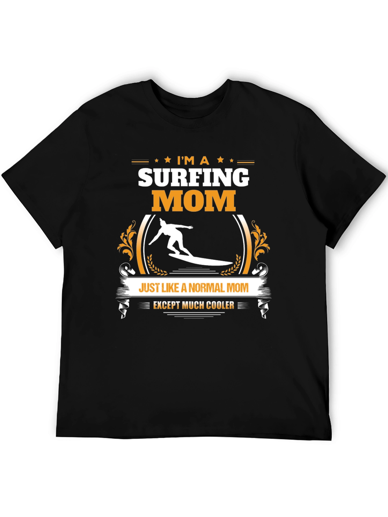 Surfing Mom T-Shirt - Cool & Unique Gift Idea