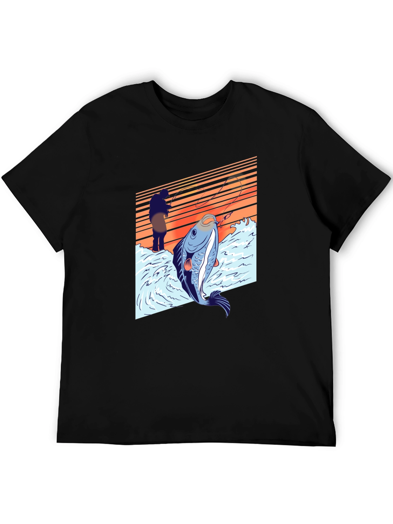 Fishing Graphic Tee - Angler T-Shirt