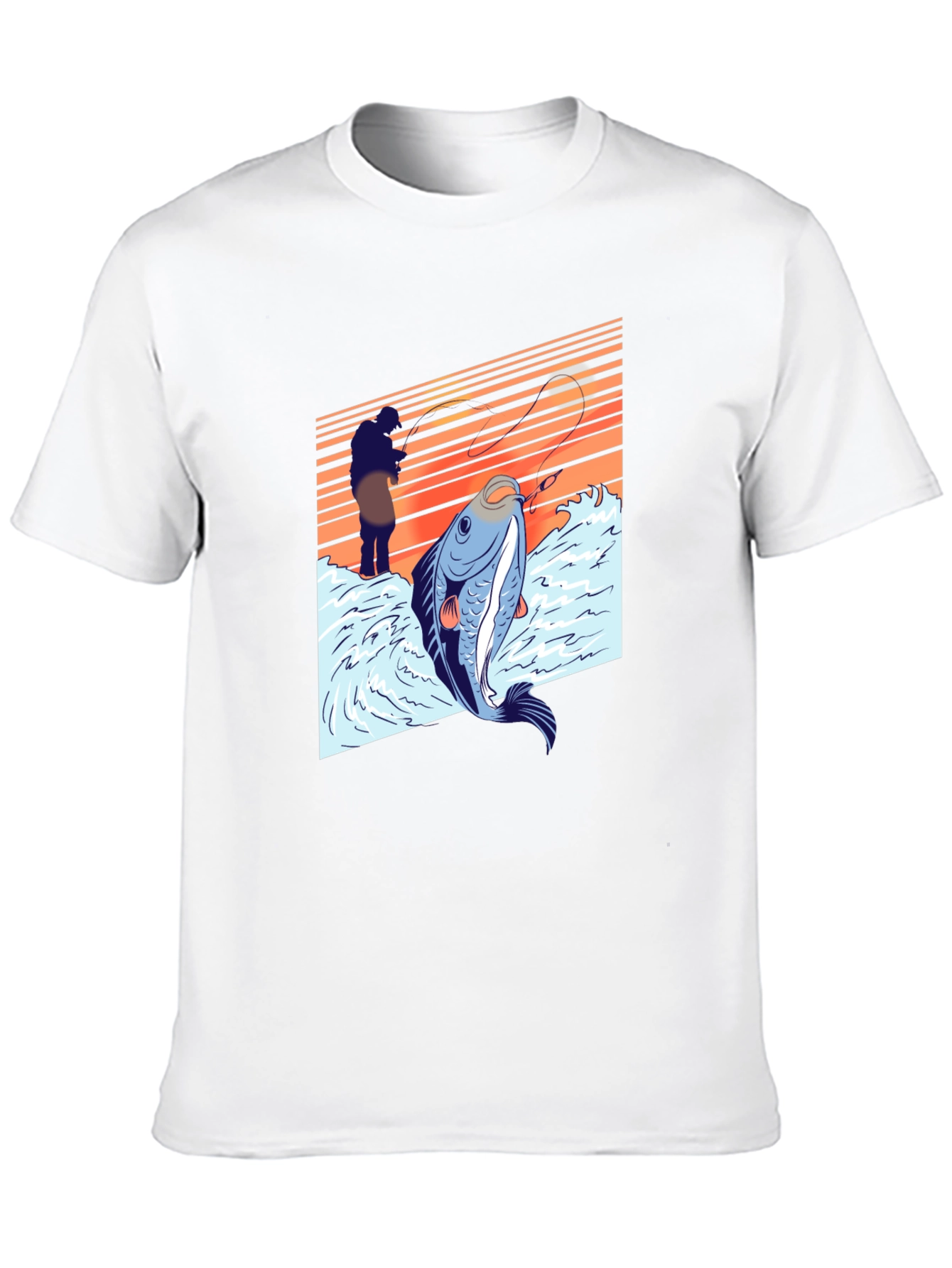Fishing Graphic Tee - Angler T-Shirt