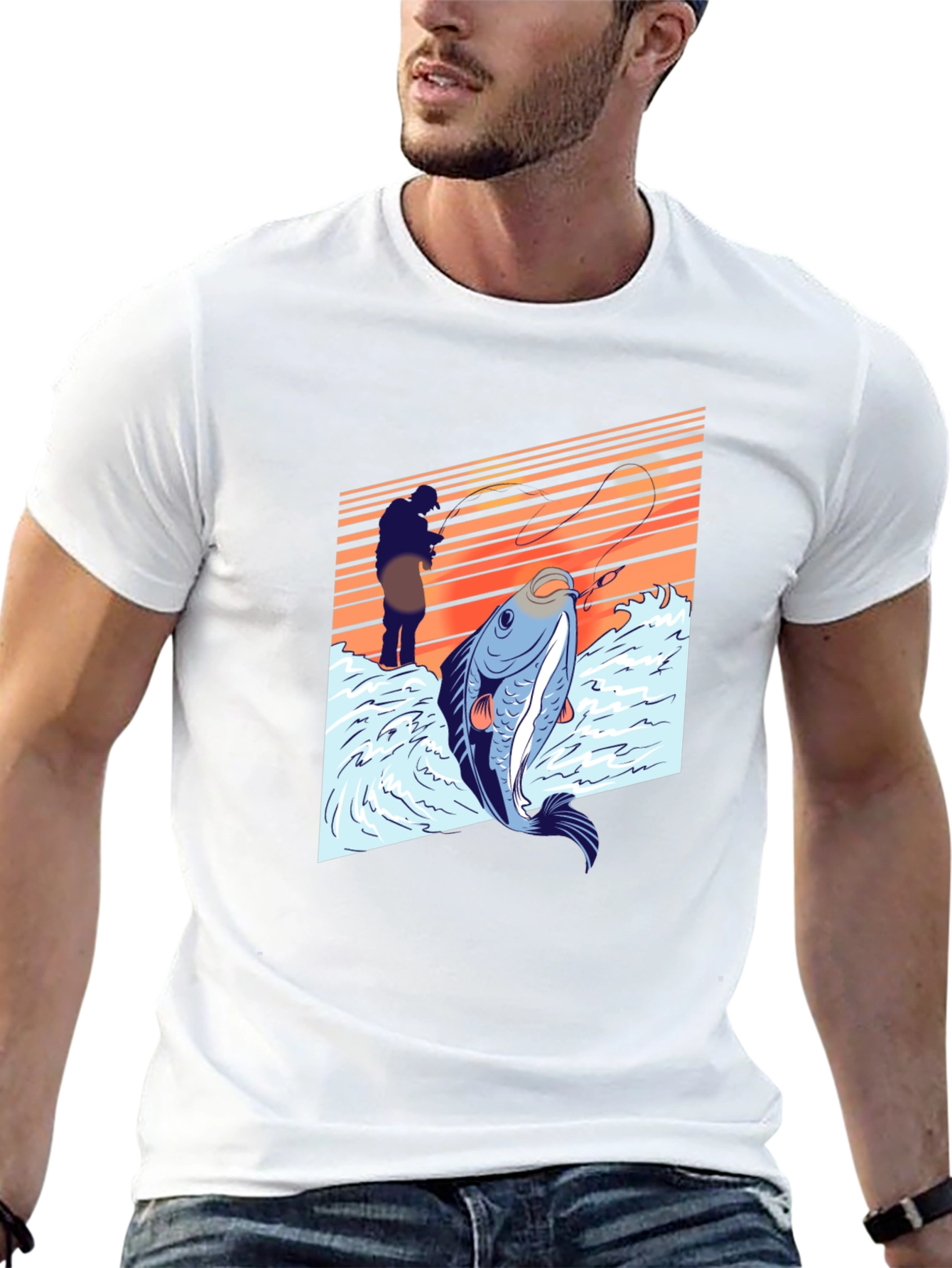 Fishing Graphic Tee - Angler T-Shirt