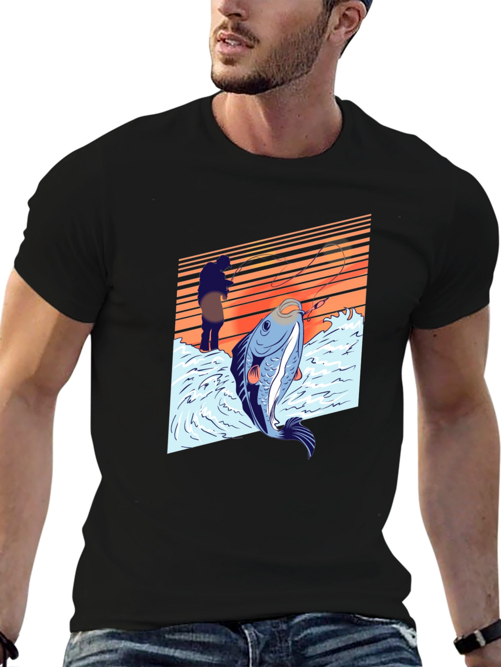 Fishing Graphic Tee - Angler T-Shirt
