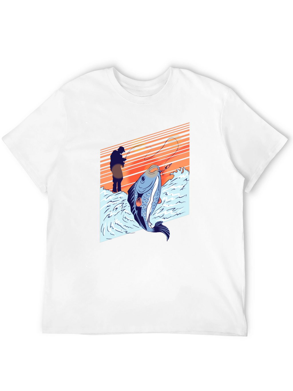 Fishing Graphic Tee - Angler T-Shirt