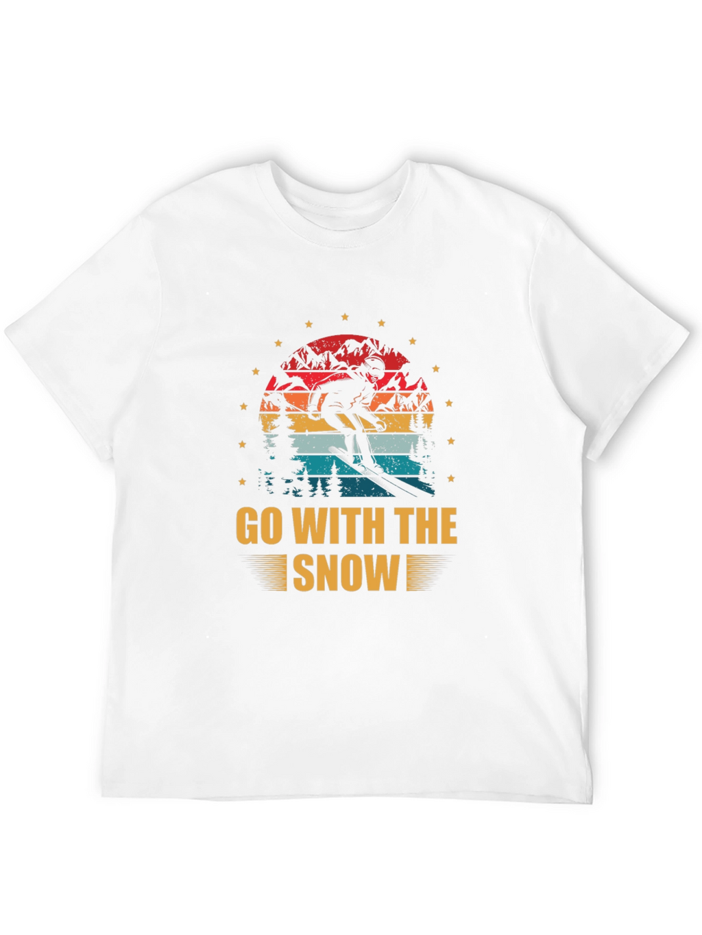 Go With The Snow Graphic Tee