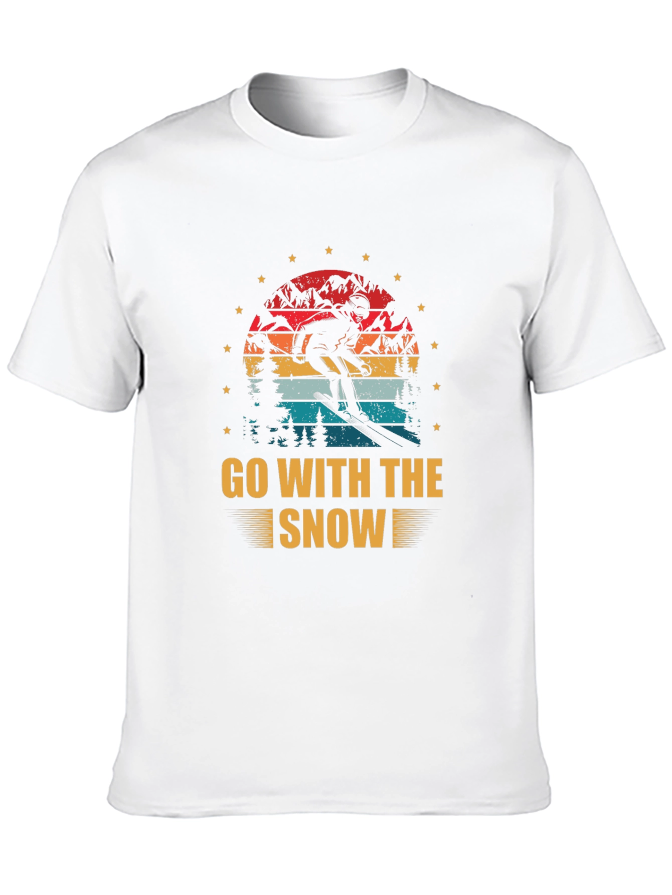 Go With The Snow Graphic Tee