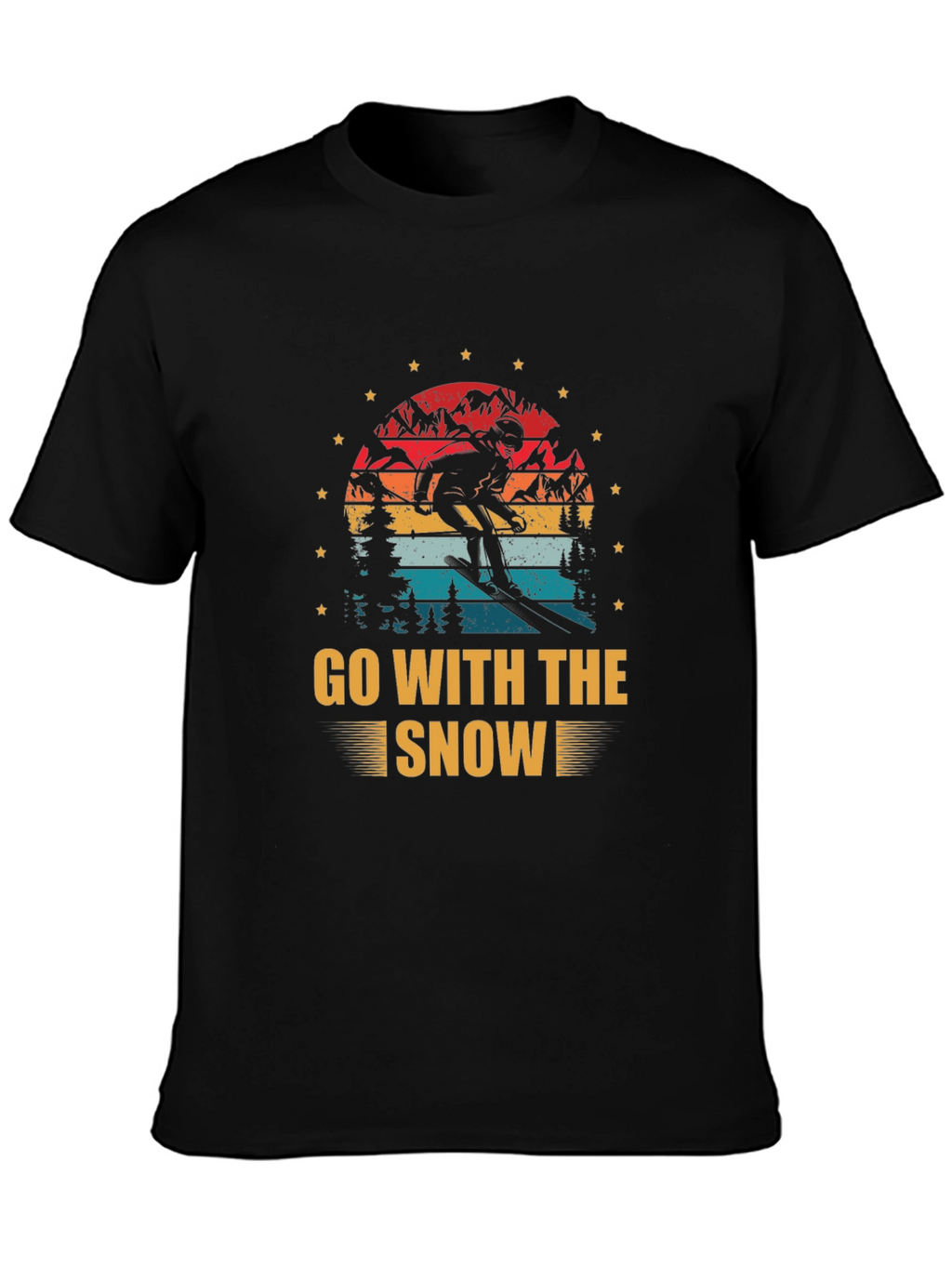 Go With The Snow Graphic Tee