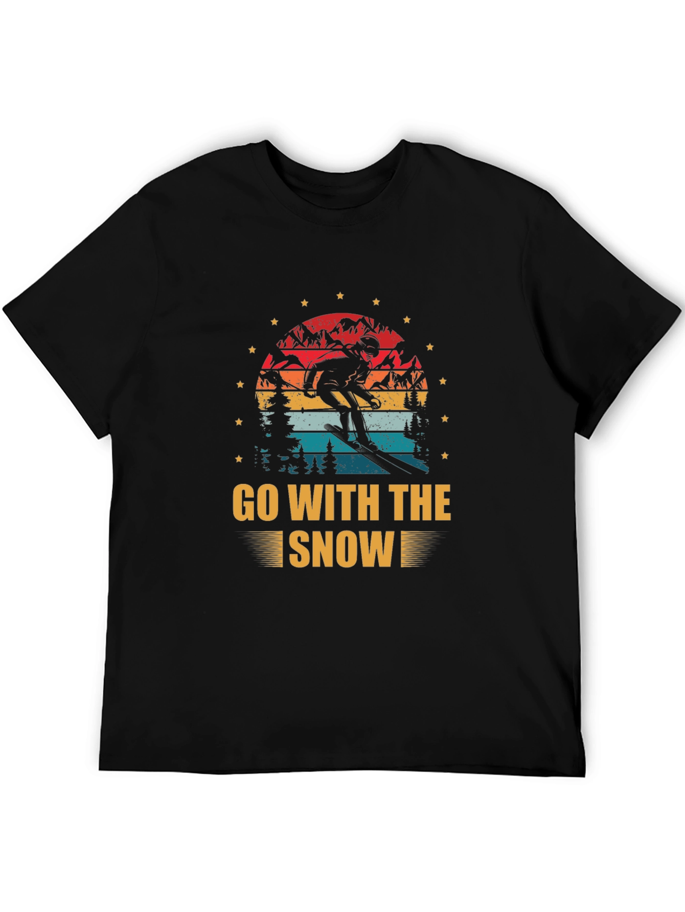 Go With The Snow Graphic Tee